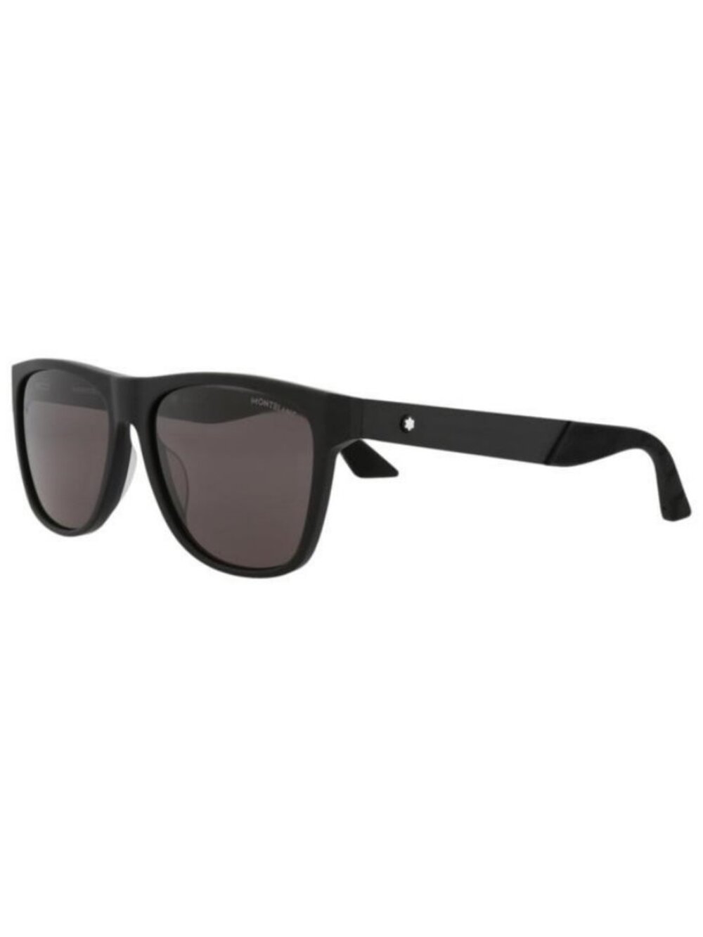 New Montblanc Mens Square/Rectangle Black Black Grey Fashion Designer Sunglasses